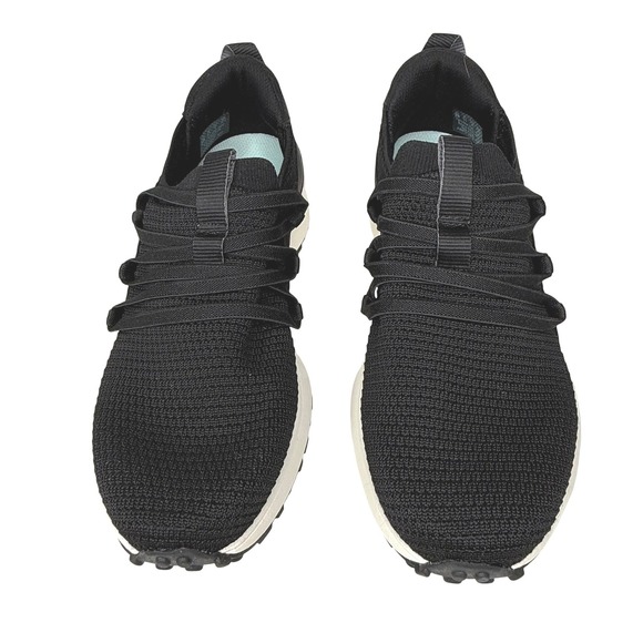 Ryka Jumpstart Lace Black Knit Slip On Athletic Shoes Womens 9M - Picture 2 of 8